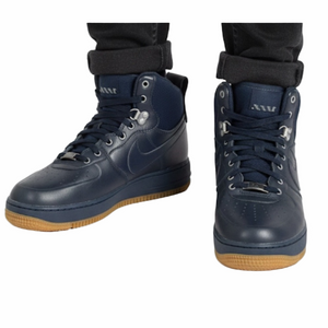 Nike Lunar Air Force 1 High Obsidian Winter Boots, Grade School Youth Size 7Y